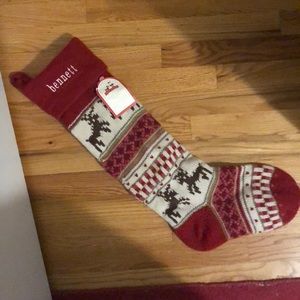 Brand new pottery barn kids fair isle stocking